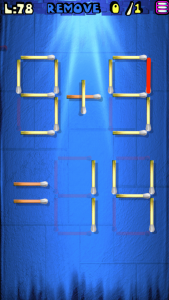 Matches Puzzle Level 78 Walkthrough