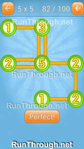 Linky Dots Walkthrough 5x5 Pack Level 82