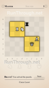 Chess Light Walkthrough Master Level 1