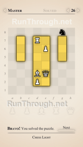 Chess Light Walkthrough Master Level 26