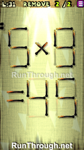 Move the Matches Puzzle Walkthrough Episode 5 Level 31