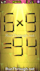 Move the Matches Puzzle Walkthrough Episode 5 Level 7