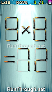 Matches Puzzle Walkthrough Episode 9 Level 58