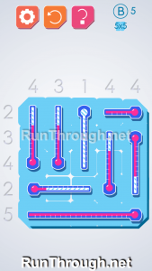 Thermometers Puzzles 5x5 Pack B Level 5