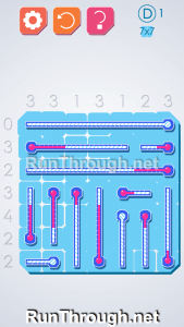 Thermometers Puzzles 7x7 Pack D Level 1