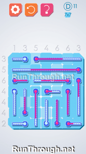 Thermometers Puzzles 7x7 Pack D Level 11