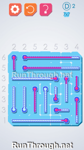 Thermometers Puzzles 7x7 Pack D Level 2