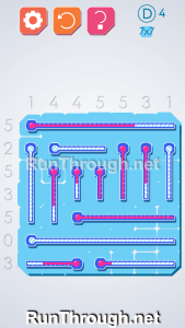 Thermometers Puzzles 7x7 Pack D Level 4