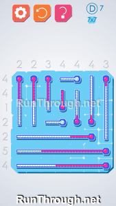 Thermometers Puzzles 7x7 Pack D Level 7