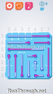 Thermometers Puzzles 7x7 Pack D Level 8