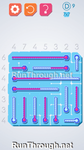 Thermometers Puzzles 7x7 Pack D Level 9