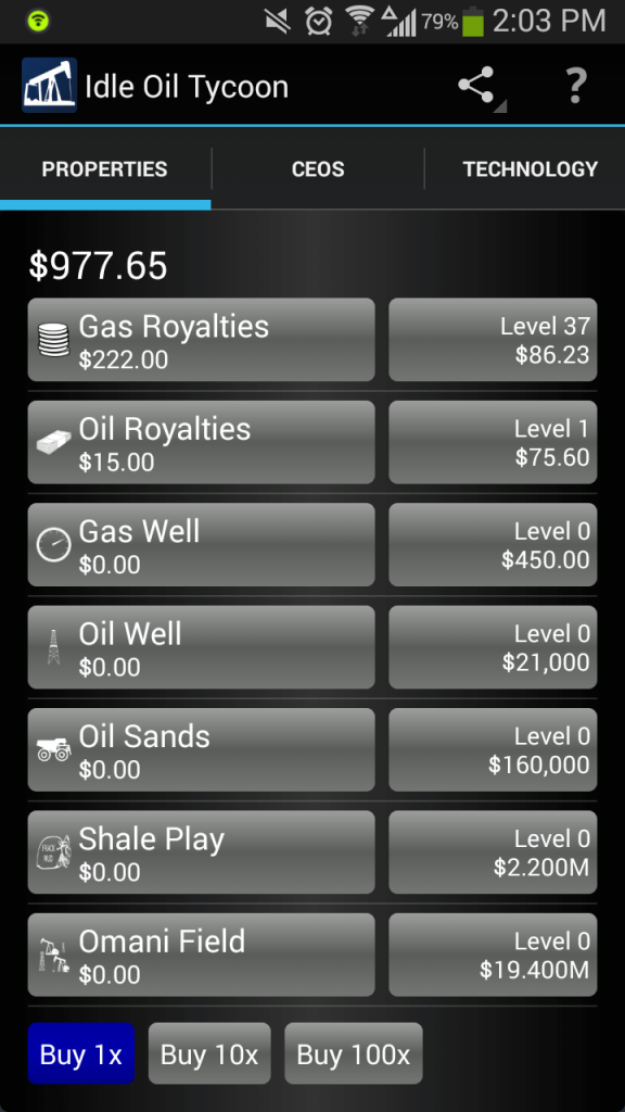 idle oil tycoon android wguide