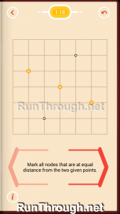 Pythagorea Walkthrough 1 Length and Distance Level 18