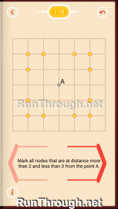 Pythagorea Walkthrough 1 Length and Distance Level 19