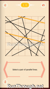 Pythagorea Walkthrough 2 Parallels Level 10