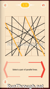 Pythagorea Walkthrough 2 Parallels Level 15