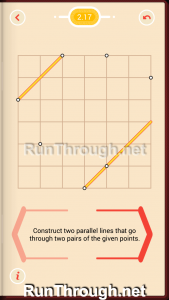 Pythagorea Walkthrough 2 Parallels Level 17