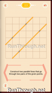 Pythagorea Walkthrough 2 Parallels Level 3