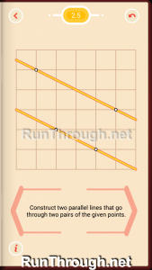 Pythagorea Walkthrough 2 Parallels Level 5