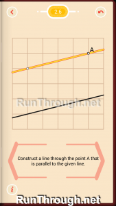 Pythagorea Walkthrough 2 Parallels Level 6