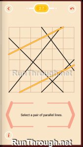 Pythagorea Walkthrough 2 Parallels Level 7