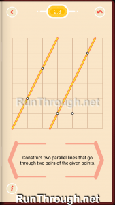 Pythagorea Walkthrough 2 Parallels Level 8