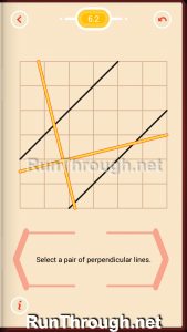 Pythagorea Walkthrough 6 Perpendiculars Level 2