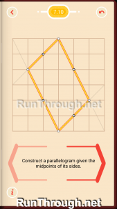 Pythagorea Walkthrough 7 Parallelograms Level 10
