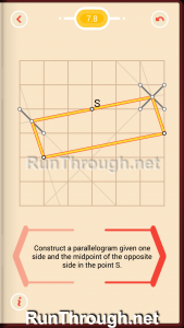 Pythagorea Walkthrough 7 Parallelograms Level 8