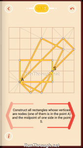 Pythagorea Walkthrough 11 Rectangles Level 12