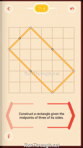 Pythagorea Walkthrough 11 Rectangles Level 4