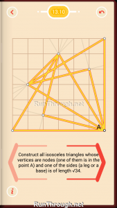 Pythagorea Walkthrough 13 Pythagorean-Theorem Level 10