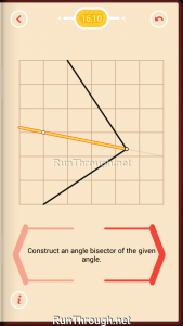 Pythagorea Walkthrough 16 Angle-Bisectors Level 10