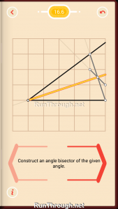 Pythagorea Walkthrough 16 Angle-Bisectors Level 6