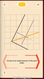 Pythagorea Walkthrough 16 Angle-Bisectors Level 7