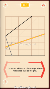 Pythagorea Walkthrough 16 Angle-Bisectors Level 9
