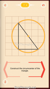 Pythagorea Walkthrough 17 Perpendicular-Bisectors Level 4