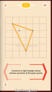 Pythagorea Walkthrough 19 Right-Triangles Level 2