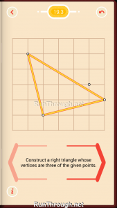 Pythagorea Walkthrough 19 Right-Triangles Level 3