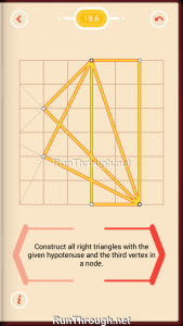 Pythagorea Walkthrough 19 Right-Triangles Level 6