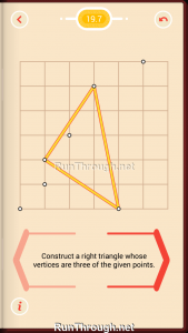 Pythagorea Walkthrough 19 Right-Triangles Level 7
