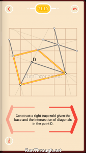 Pythagorea Walkthrough 21 Right-Trapezoids Level 10