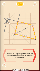Pythagorea Walkthrough 21 Right-Trapezoids Level 11