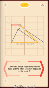 Pythagorea Walkthrough 21 Right-Trapezoids Level 4