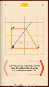 Pythagorea Walkthrough 21 Right-Trapezoids Level 5