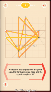 Pythagorea Walkthrough 24 Angles Level 5