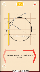 Pythagorea Walkthrough 25 Tangents Level 14