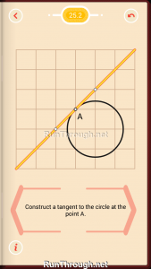 Pythagorea Walkthrough 25 Tangents Level 2