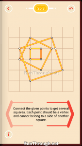 Pythagorea Walkthrough 26 Janes-Squares Level 3