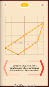 Pythagorea Walkthrough 8 Trapezoids Level 3